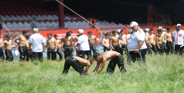 665. Tarihi Kırkpınar Yağlı Güreşleri başladı