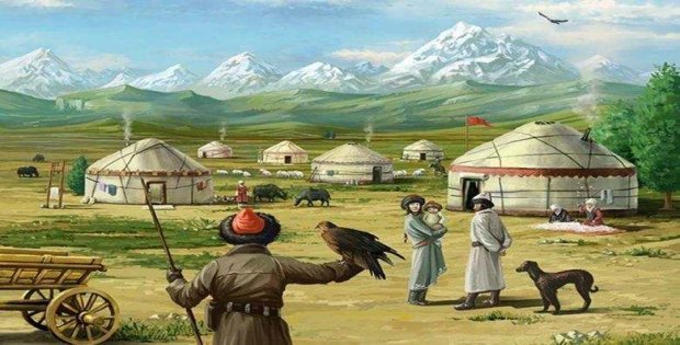 ''Kadim Türkler geniş coğrafyada bozkır kültürüyle şekillendi''