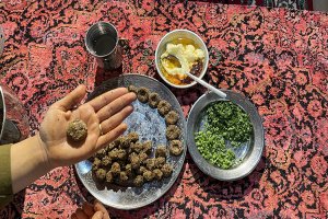 Ciğer taplaması yöre halkının sofralarını süslüyor