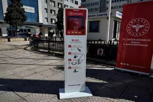 Hayat kurtaran şok cihazları 3 kritik noktaya yerleştirildi