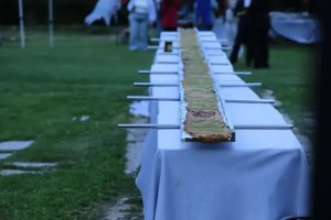Karacasu’nun dev pidesi Aphrodisias’a damga vurdu