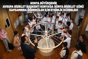 Konya Büyükşehir Belediyesi Öğrenciler İçin Etkinlik Düzenledi