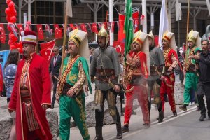 New York'ta bayrak çekme töreni düzenlendi