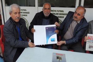 TÜFAD Osmaniye Şubesi’nin Onursal Başkanı Hasan Bölük Bey'e UEFA C Diploması Gönderildi