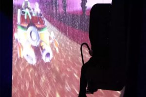 Uçan sinemaya yoğun ilgi